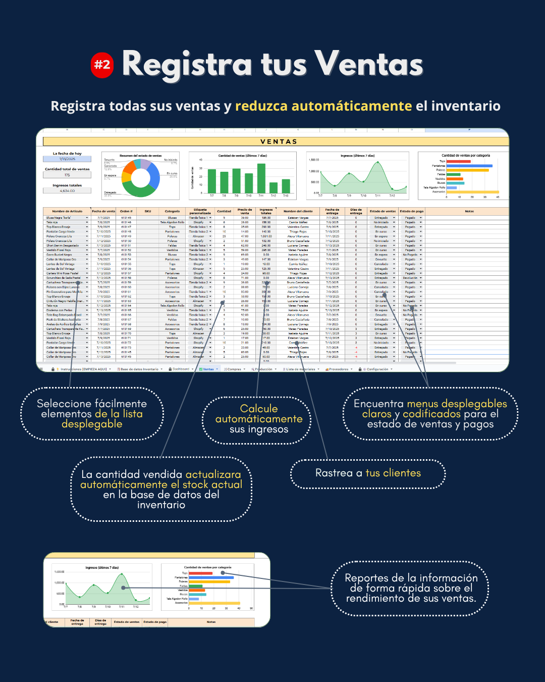 Plantilla de Inventario - EasyStock PRO
