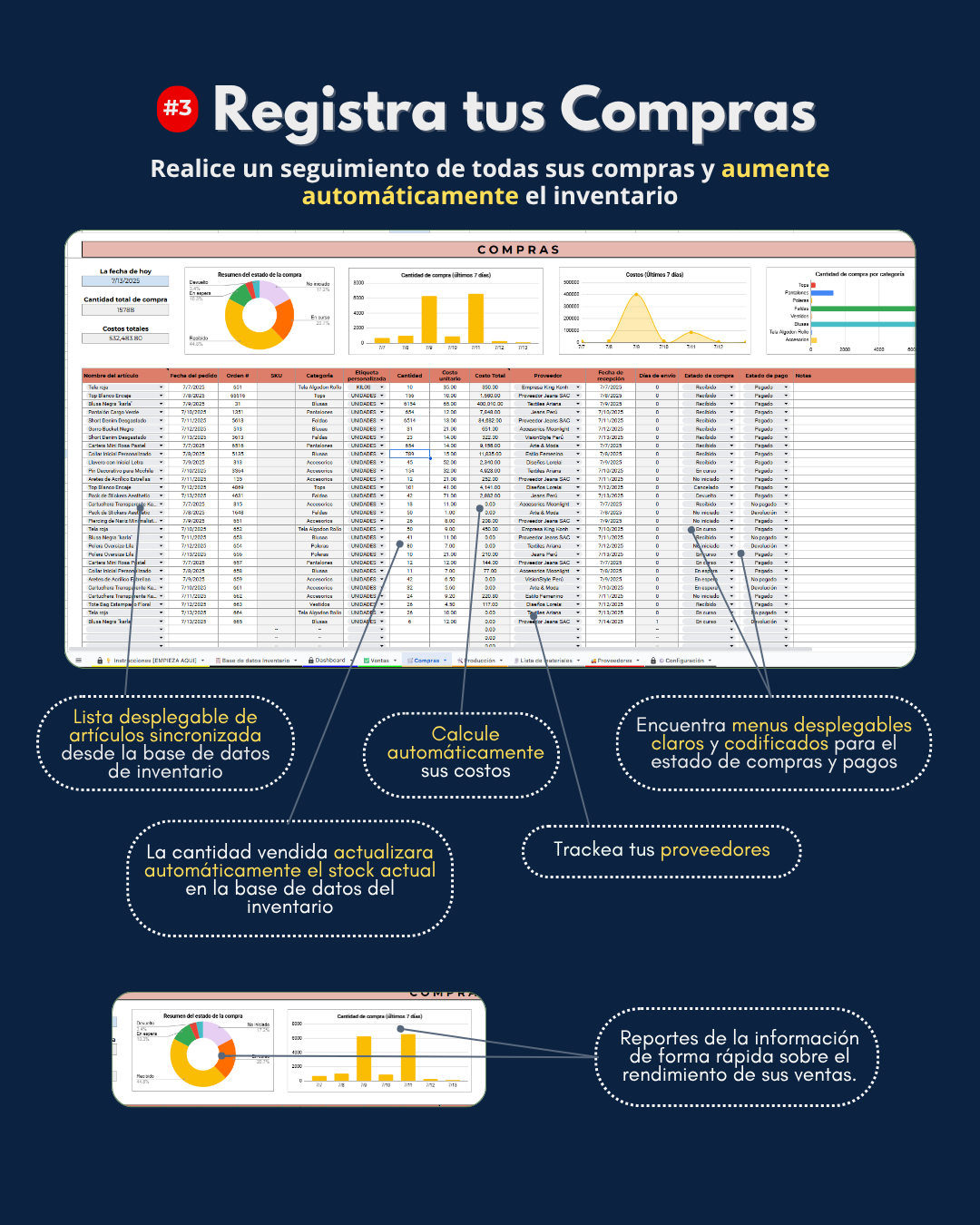 Plantilla de Inventario - EasyStock PRO