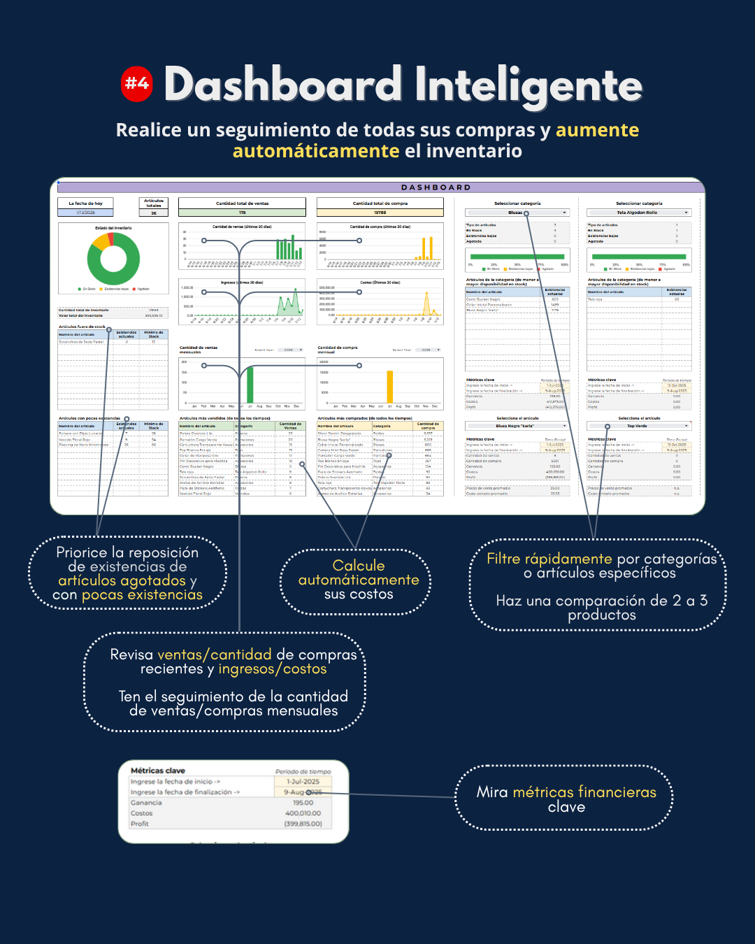 Plantilla de Inventario - EasyStock PRO
