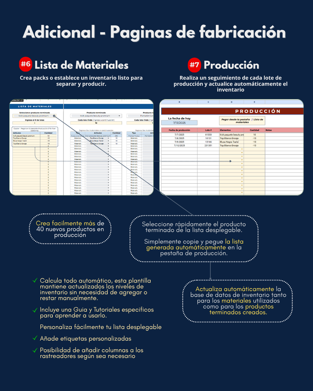 Plantilla de Inventario - EasyStock PRO