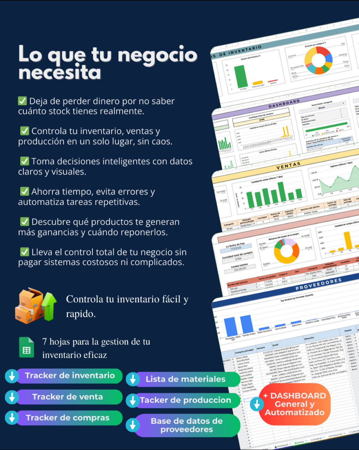 Plantilla de Inventario "EasyStock PRO"